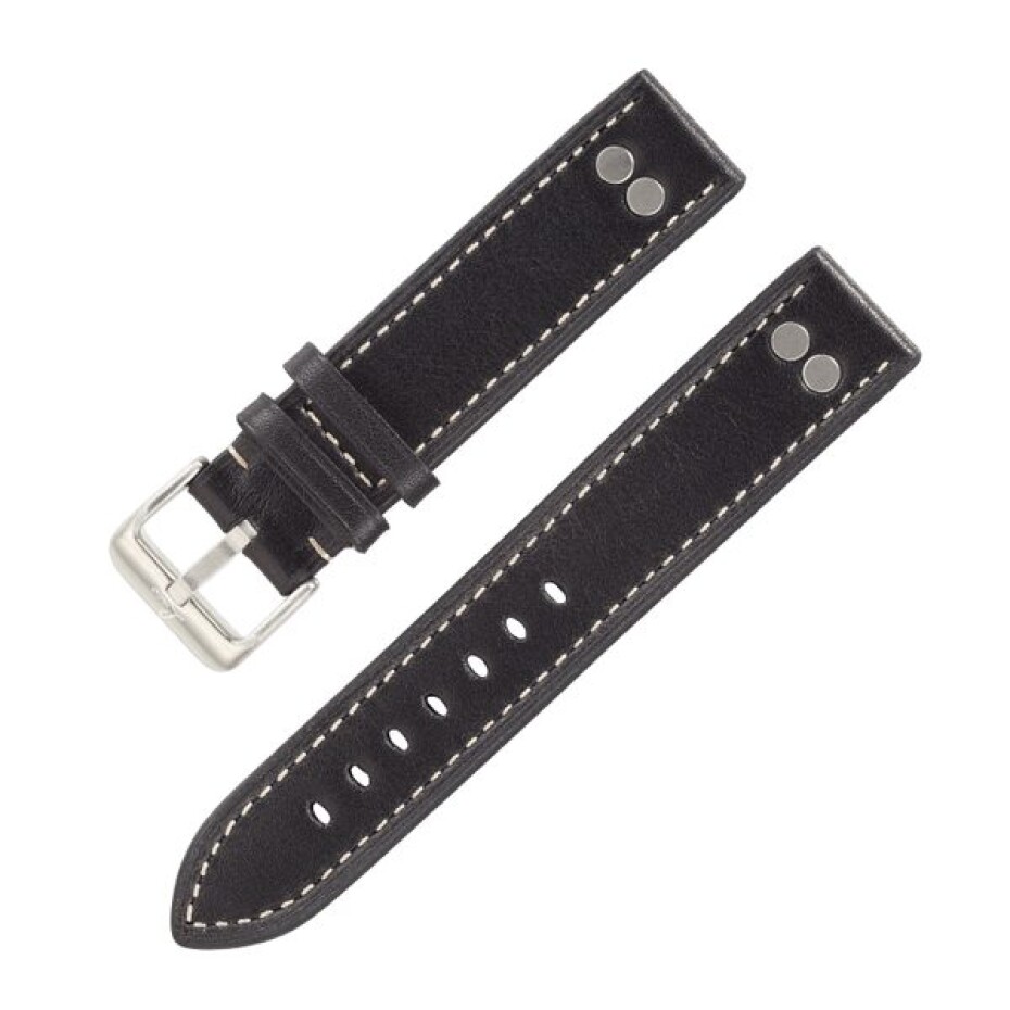 Řemínek Laco Pilot - black - 20 mm - XL - Prodloužená délka - main (0)