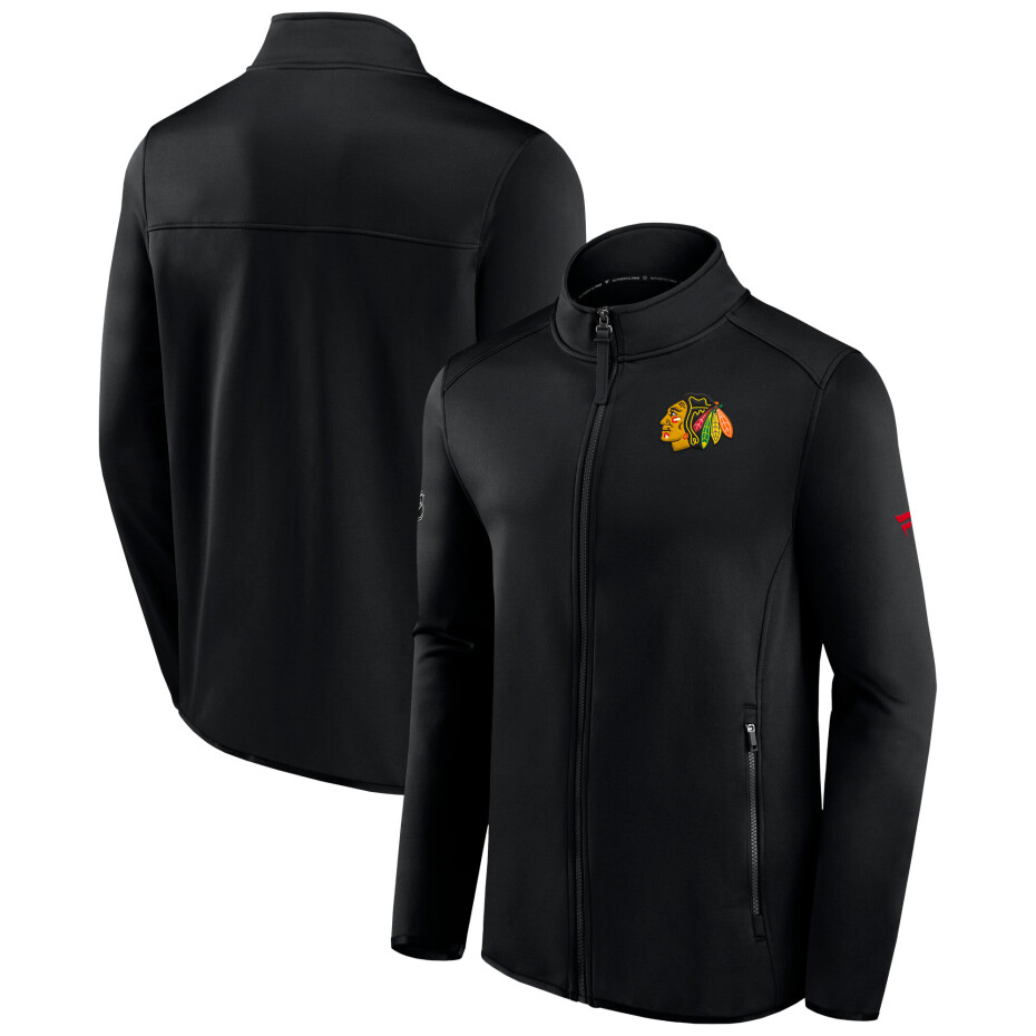 Pánská bunda Fanatics  RINK Fleece Jacket Chicago Blackhawks - main (1)
