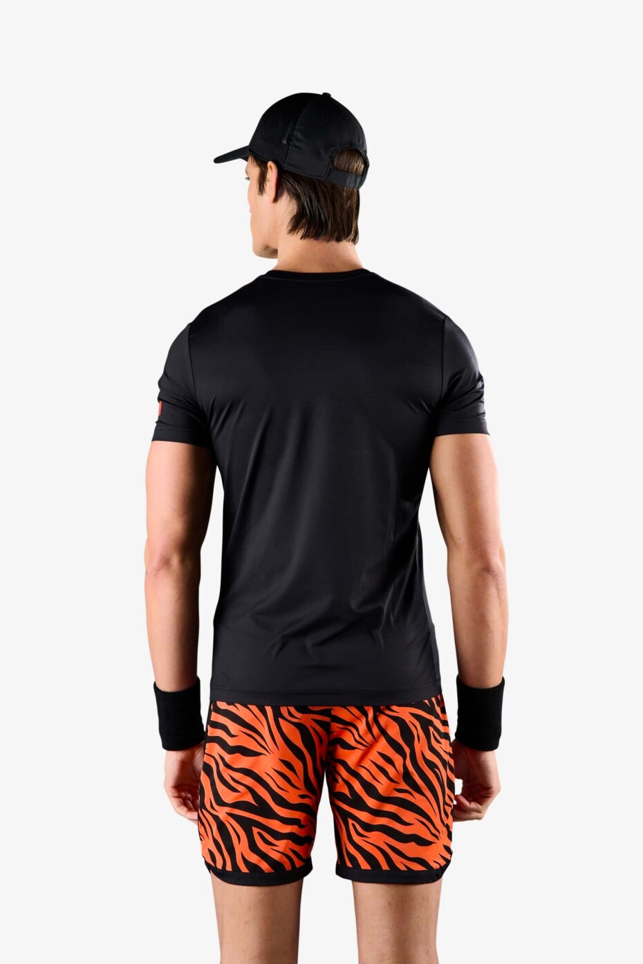 Pánské tričko Hydrogen  Tiger Tech Tee Black/Orange Tiger M - main (1)