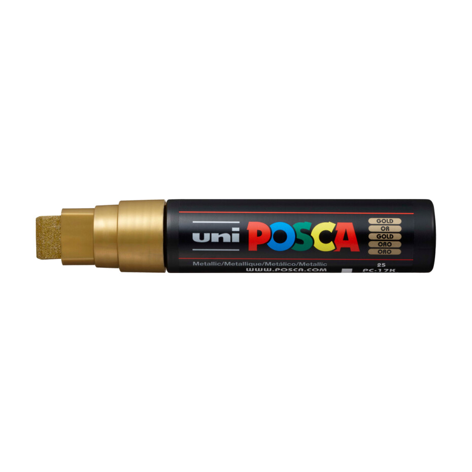 Posca popisovač PC-17K, 15 mm, zlatá (25) - main (0)