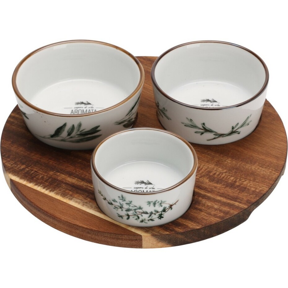 Servírovací set Herbs1, 4 ks - main (0)