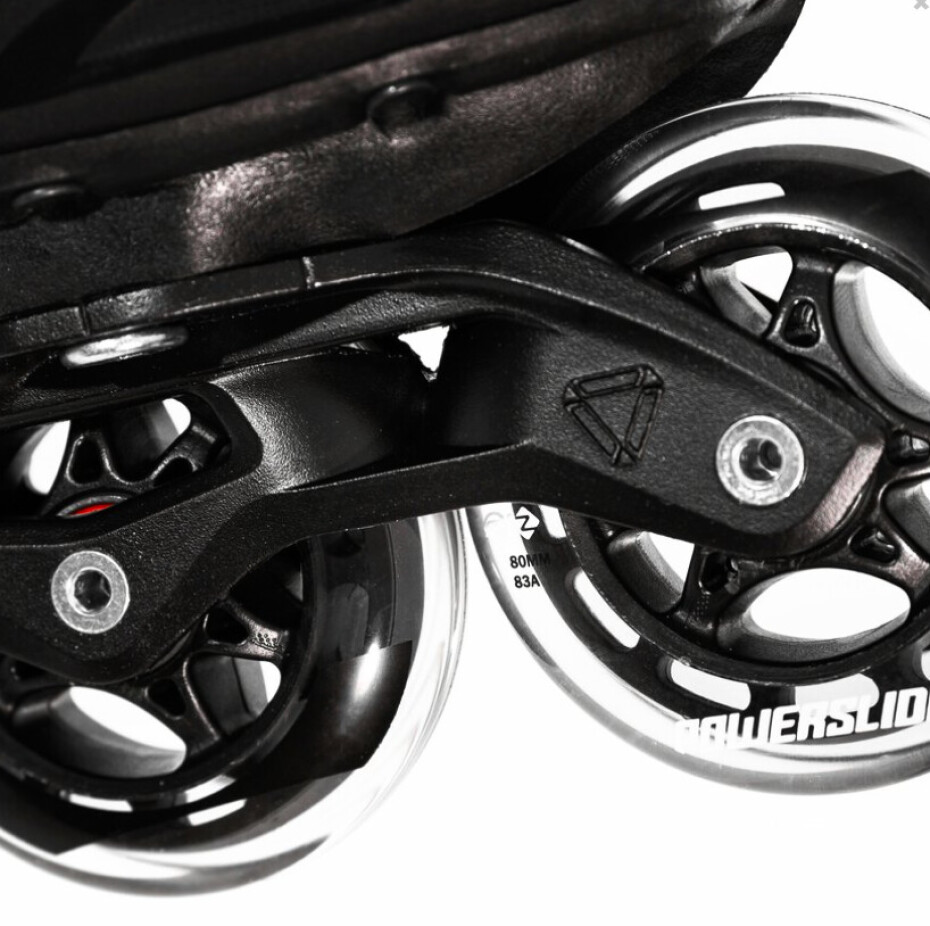 Pánské kolečkové brusle Powerslide  Phuzion Argon Black 80 Trinity, EUR 44 - main (7)