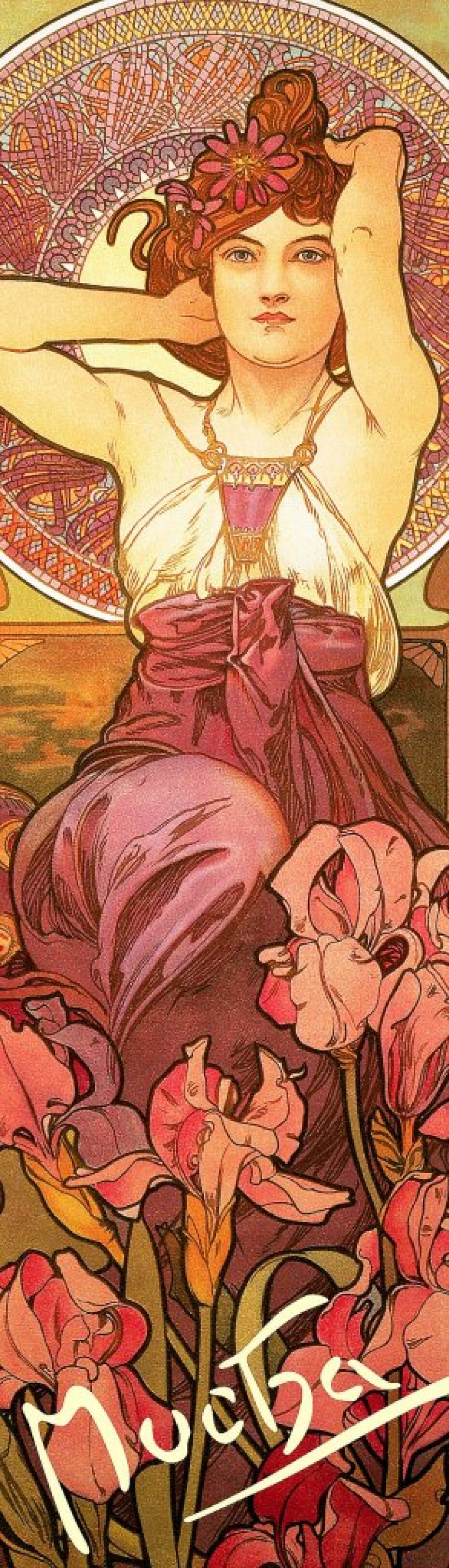 Záložka Alfons Mucha – Ametyst - main (0)