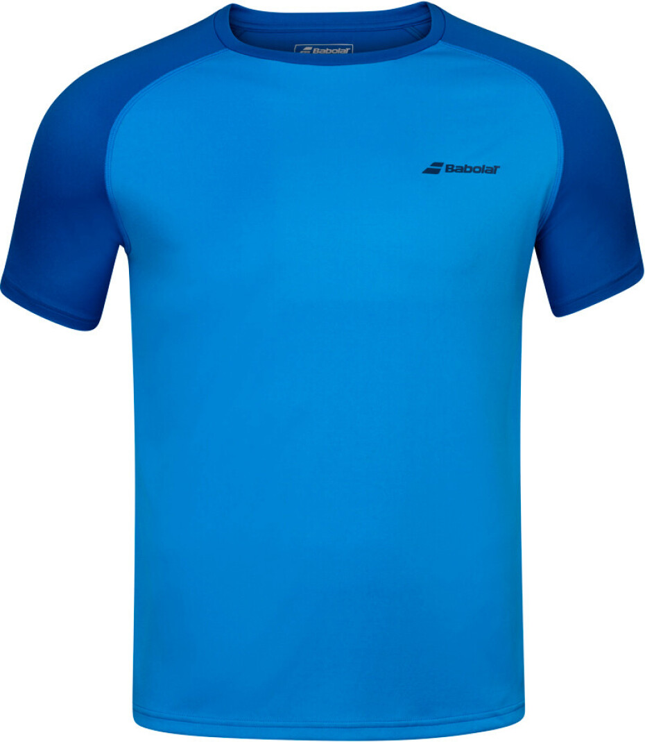 Dětské tričko Babolat  Play Club Crew Neck Tee Blue 8 - 10 let - main (0)