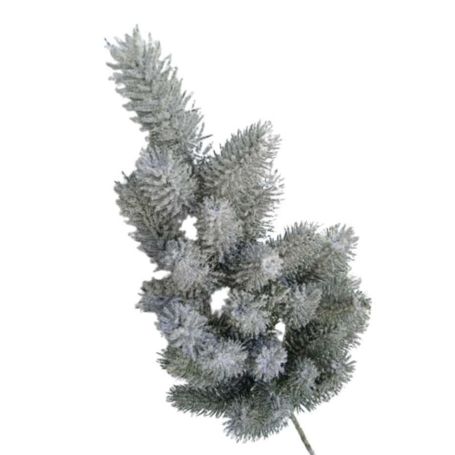 Větvička zasněžená s glitrem, 70 cm - main (1)