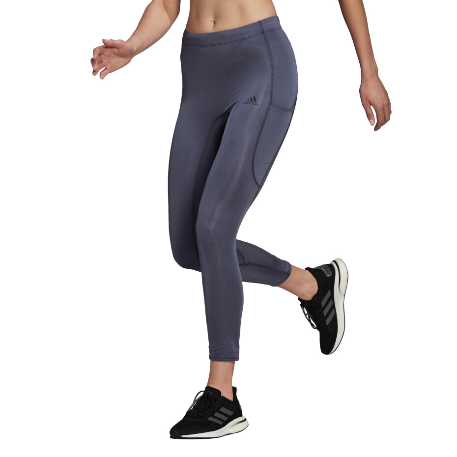 Dámské legíny adidas  Fast Impact Shiny Tights Shadow Navy M - main (0)