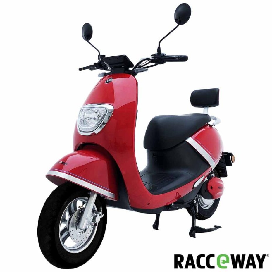 RACCEWAY Elektroskútr Mona červený - main (0)
