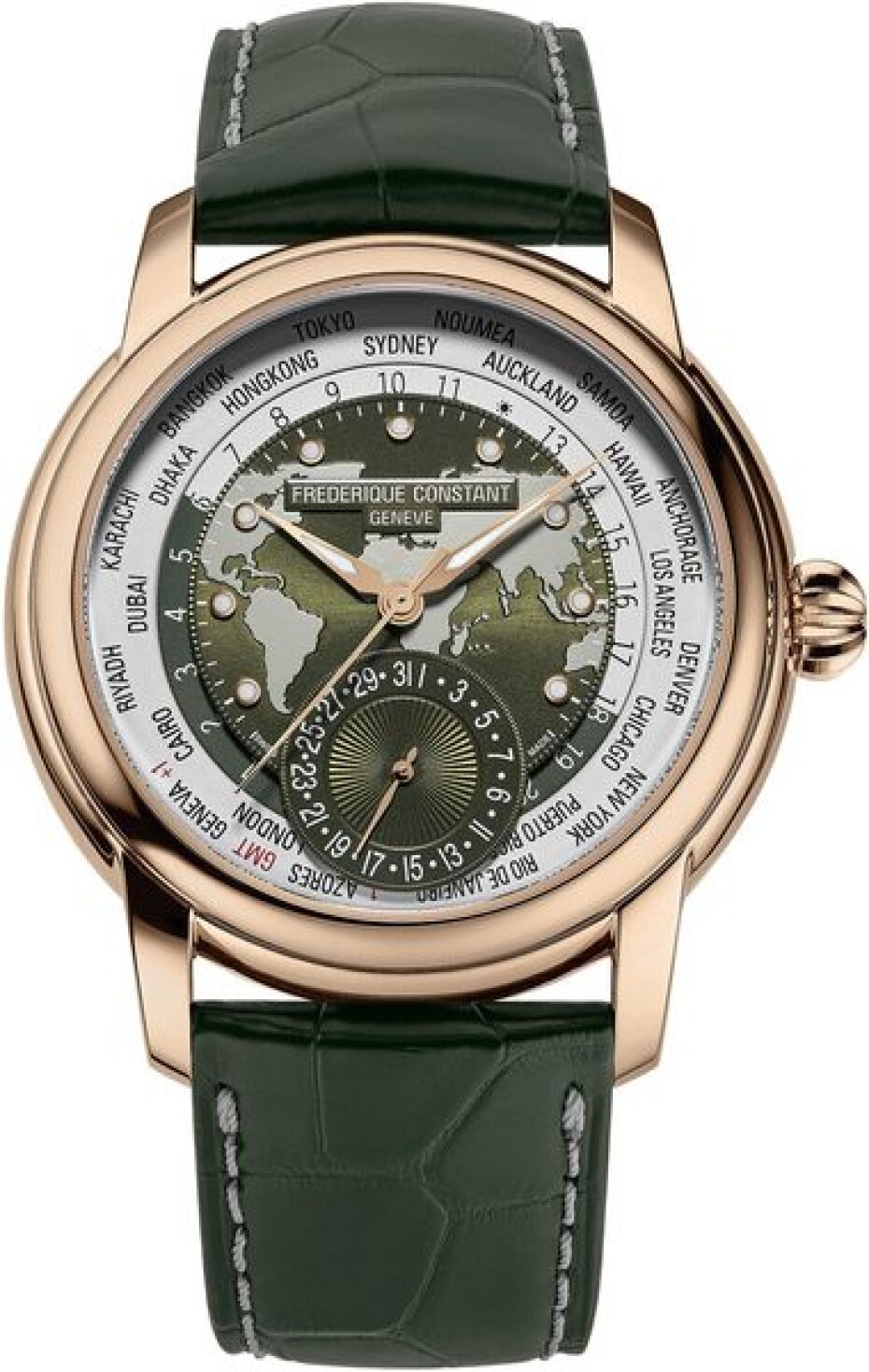 Frederique Constant Manufacture Classic Worldtimer Automatic Limited Edition FC-718KWWM4H9 - main (0)