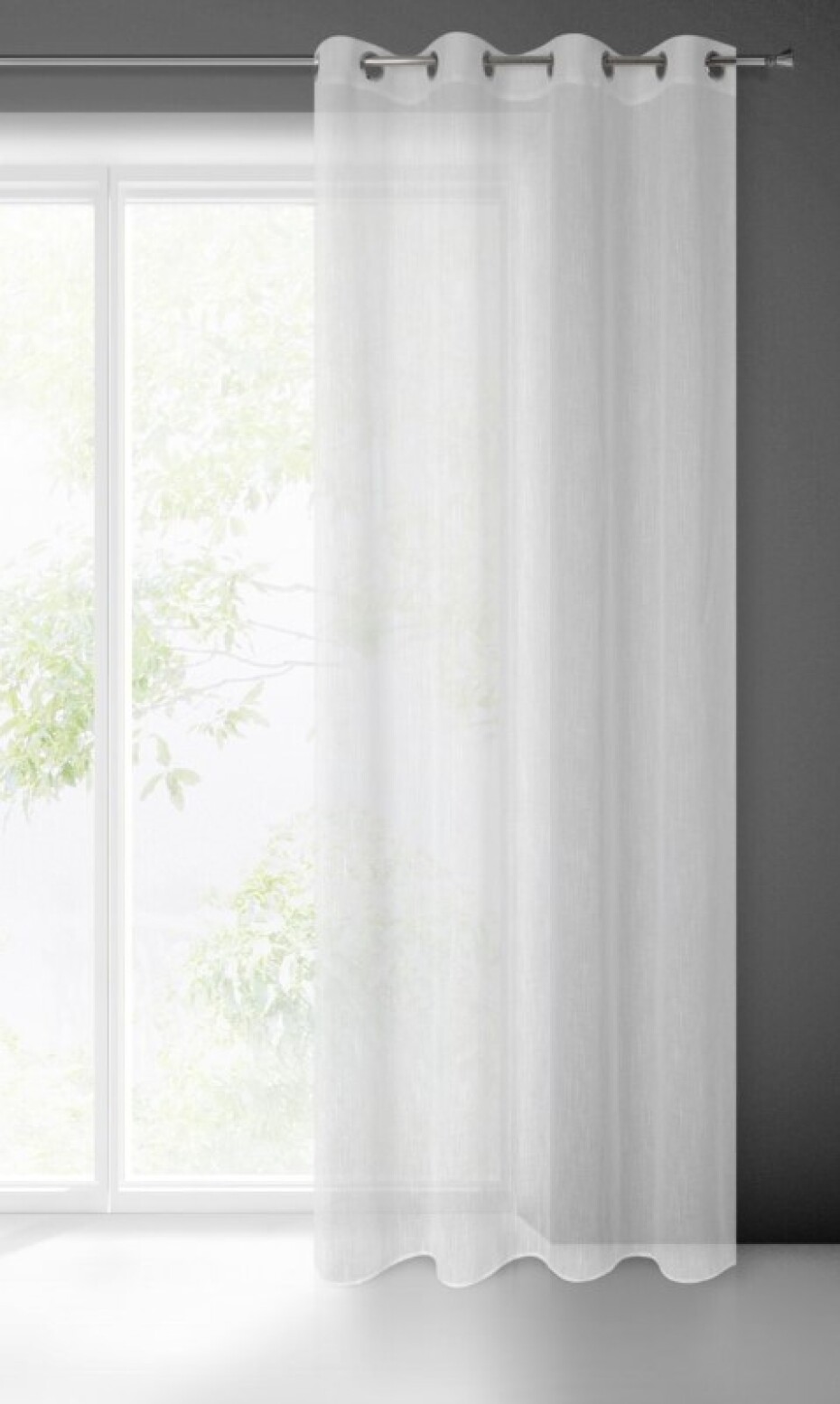 ArtFir Záclona CARLA BK | bílá 140 x 250 cm - main (2)