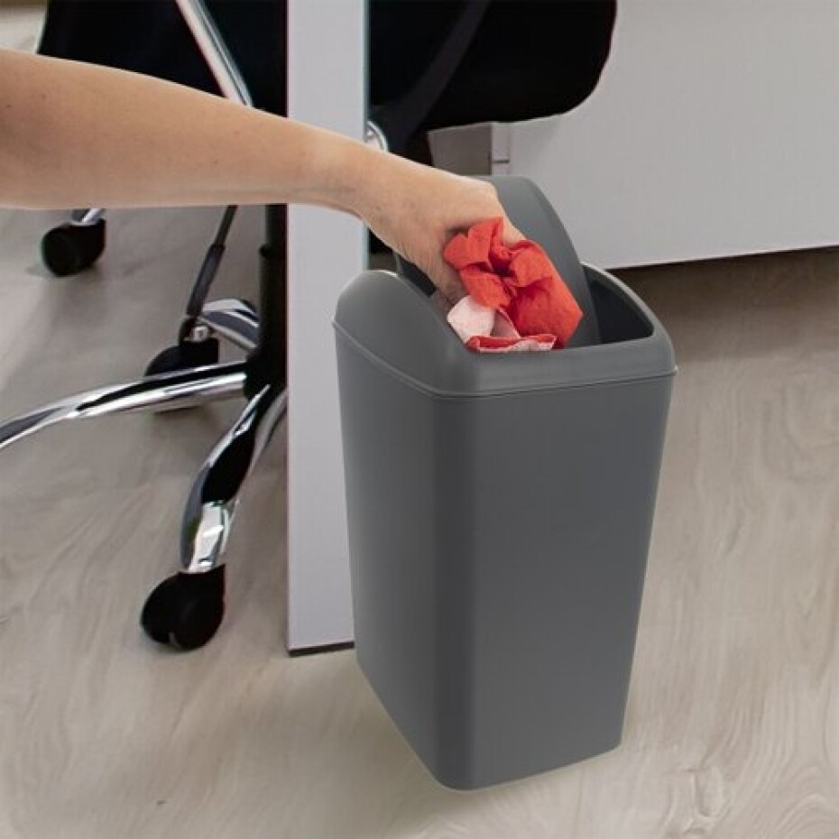 Orion Koš odp. UH Waste kolíbka 10 l šedá  - main (3)