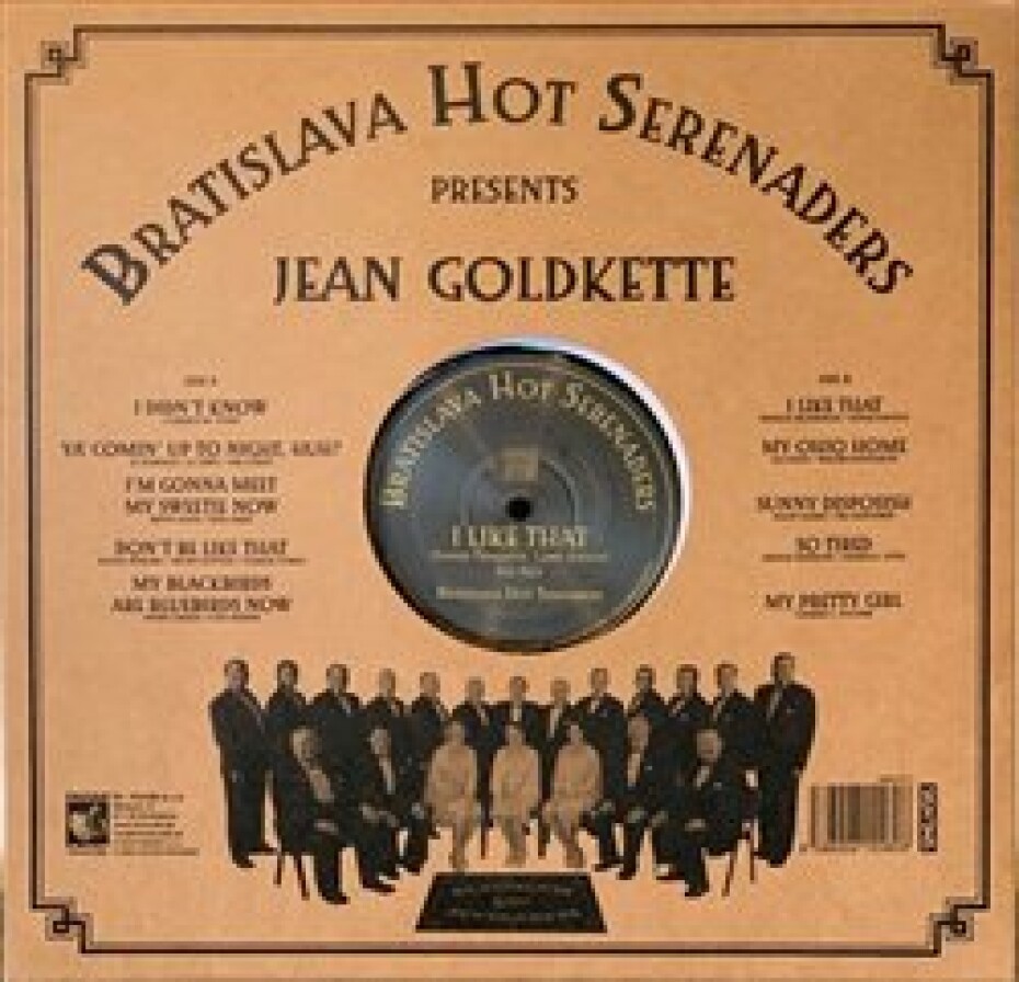 Bratislava Hot Serenaders - Present Jean GOLDKEFFE LP - LP - main (0)