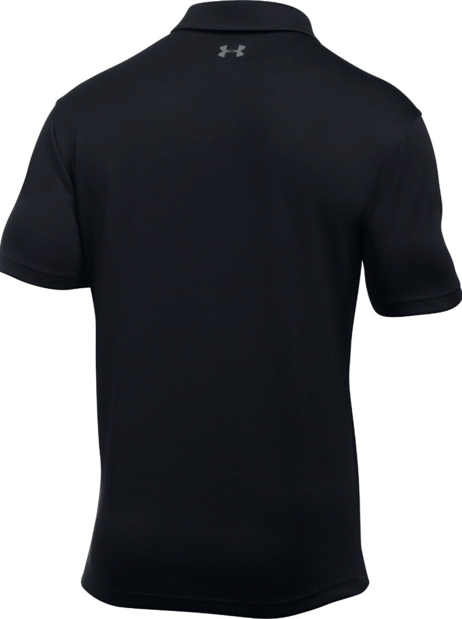Under Armour Tech Polo Mens Black - main (1)