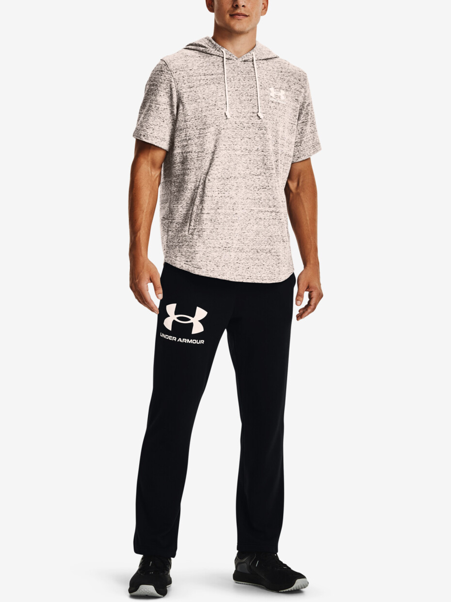 Pánská mikina Under Armour  Rival Terry LC SS HD-WHT M - main (1)