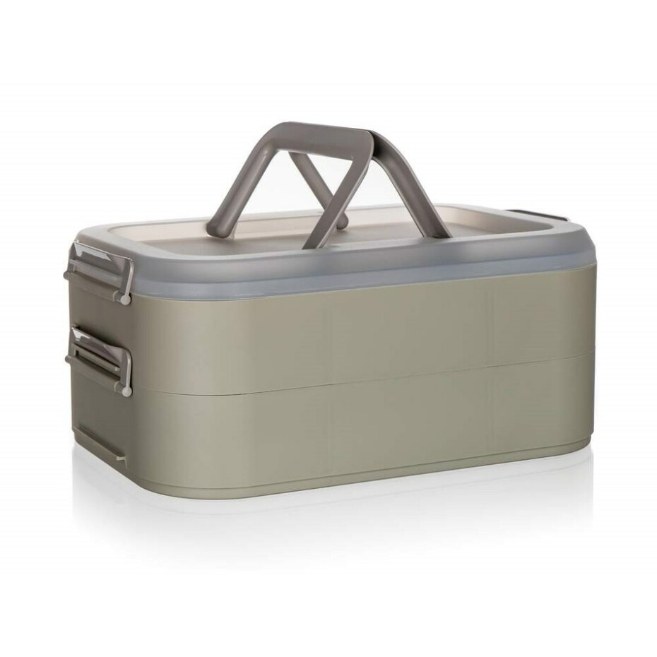 Banquet Party box CULINARIA 40 x 28 x 17,8 cm, khaki - main (0)