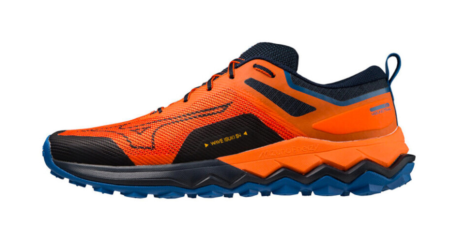 Pánská běžecká obuv Mizuno Wave Ibuki 4 Tigerlily/Dress Blues/Snorkel Blue UK 7 - main (1)