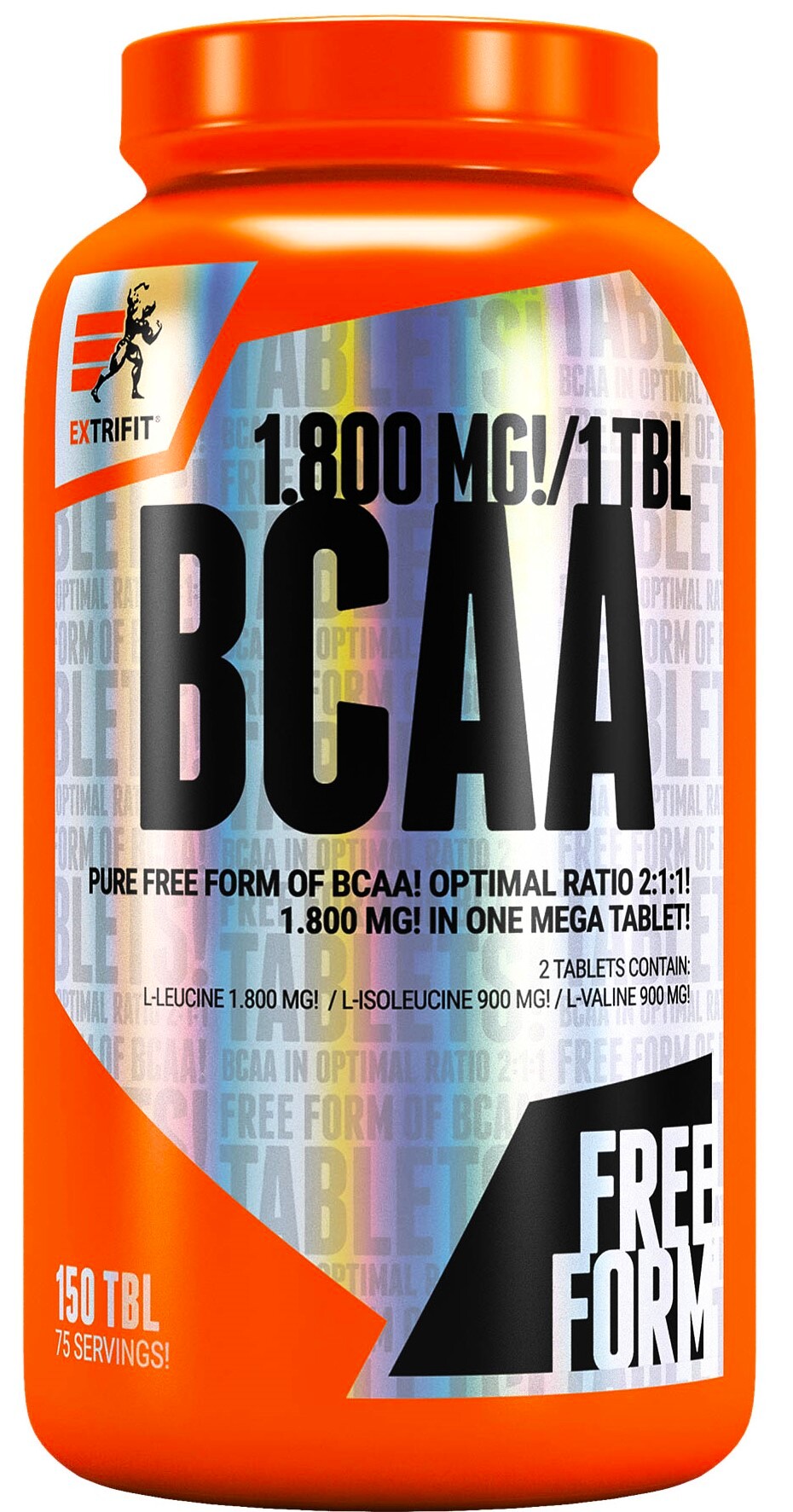 Extrifit BCAA 1800 mg 150 tablet - main (0)