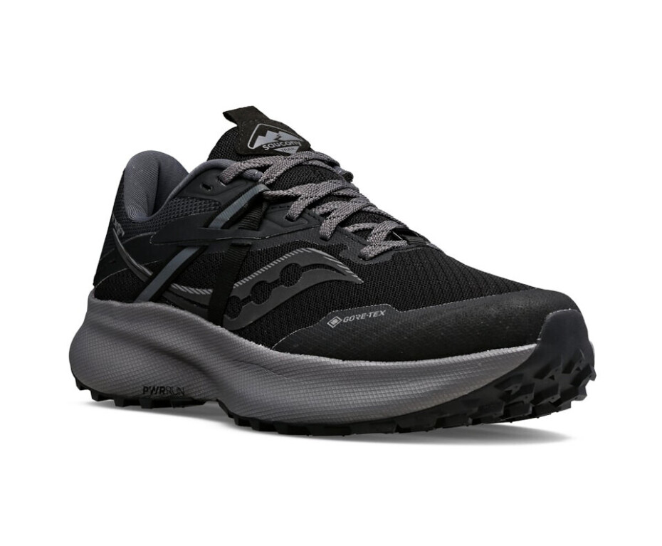 Dámská běžecká obuv Saucony  Ride 15 TR GTX Black/Charcoal  UK 7,5 - main (2)
