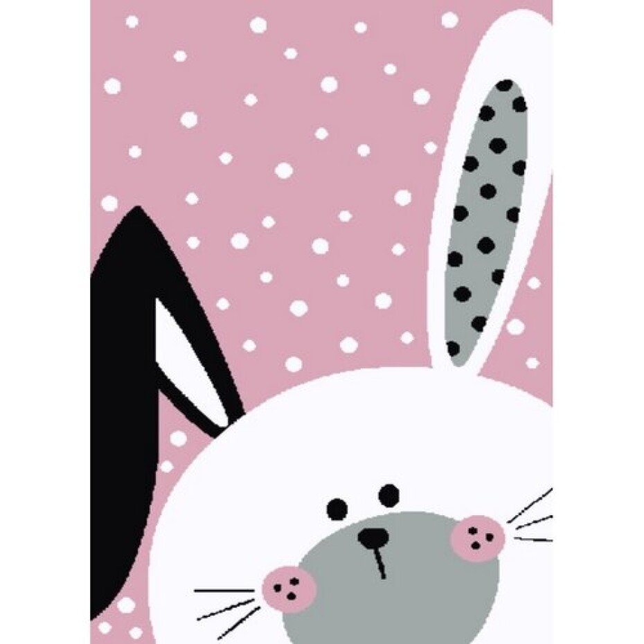 Vopi Kusový dětský koberec Kiddo 0131 pink, 120 x 170 cm - main (0)