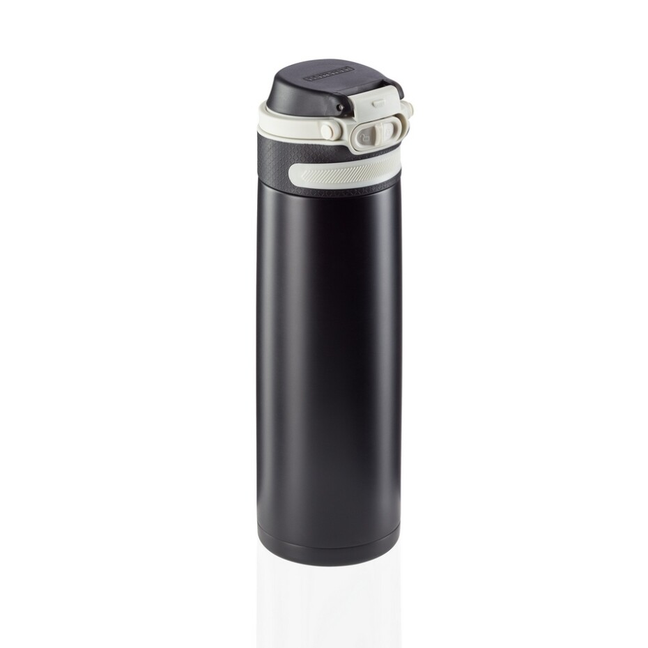 Leifheit Termoska s šikovným uzávěrem 600 ml, černá - main (0)
