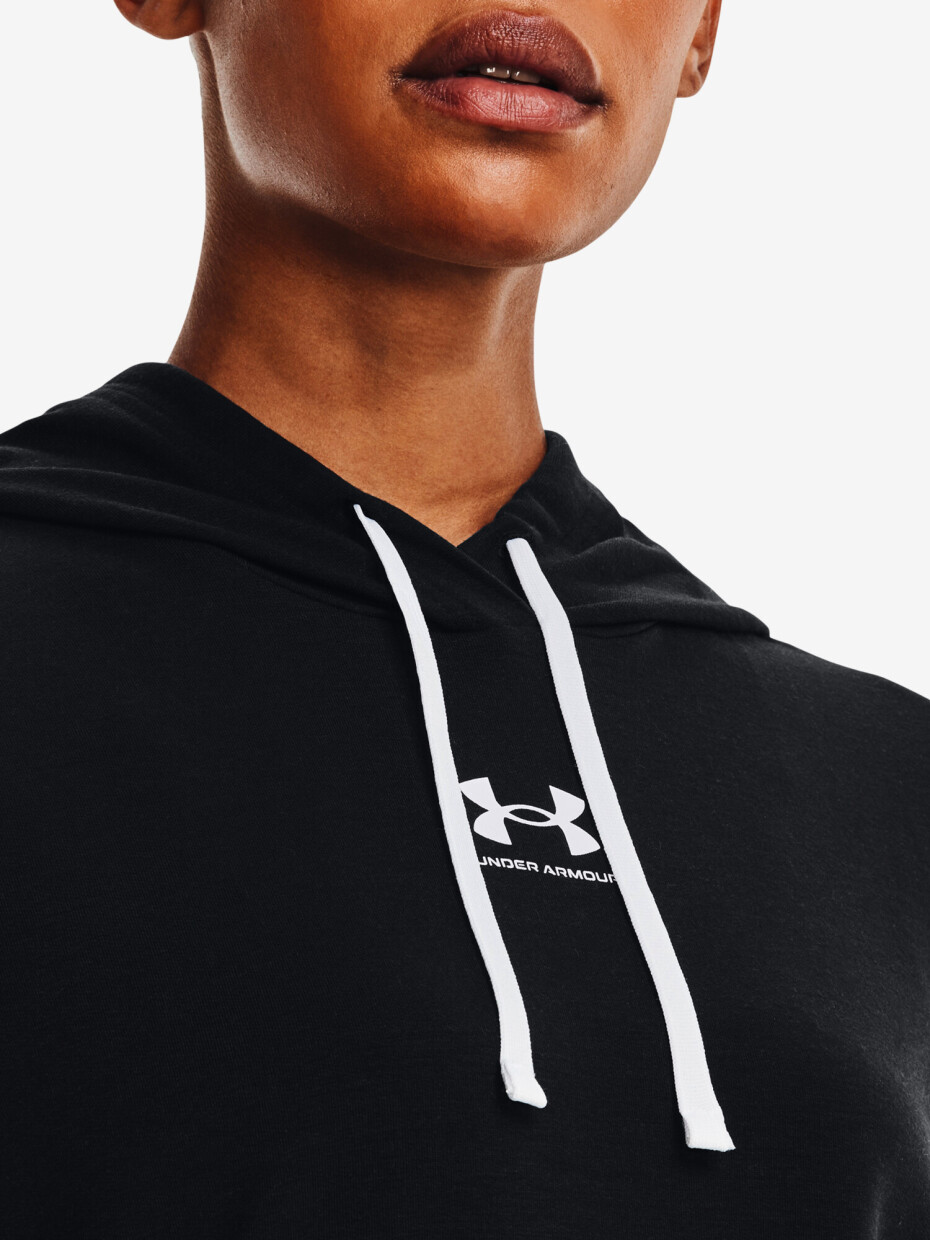 Dámská mikina Under Armour  Rival Terry Hoodie-BLK XS - main (1)