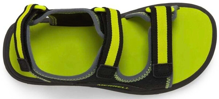 Dětské sandály Merrell  Panther Sandal 3.0 Black/Hi Viz  UK 1 - main (1)