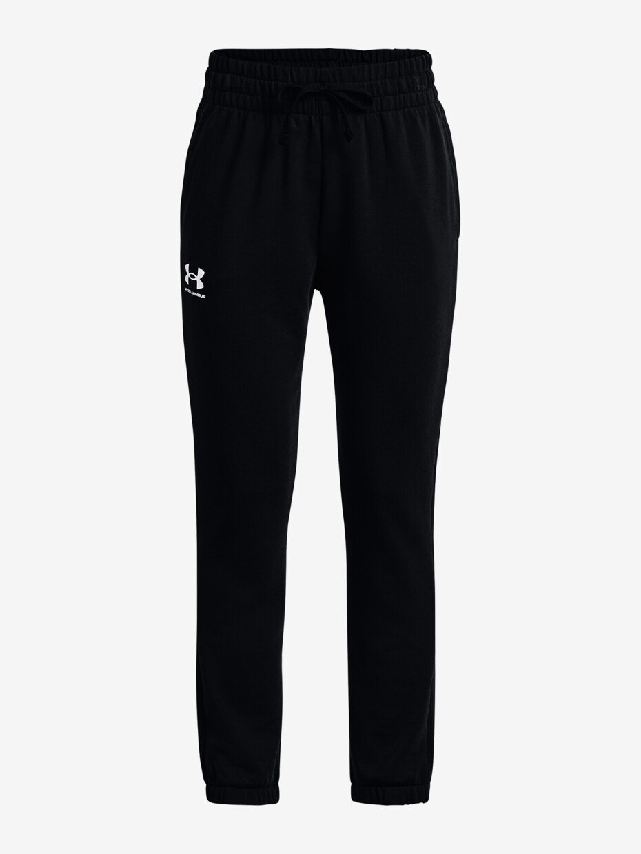 Under Armour UA Rival Terry Tepláky dětské Černá - main (0)