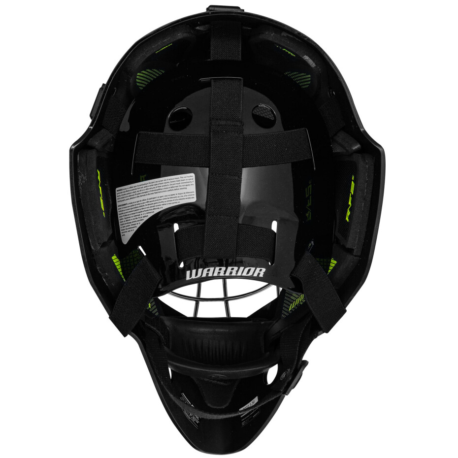 Brankářská hokejová maska Warrior Ritual F2 E Black Senior M/L - main (1)