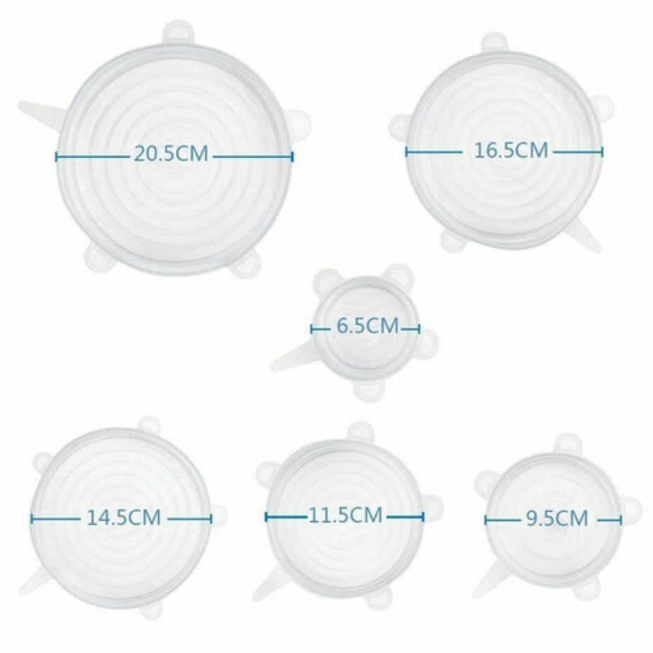 4Home Silikonová víčka na potraviny Fresh, 6 ks - main (7)