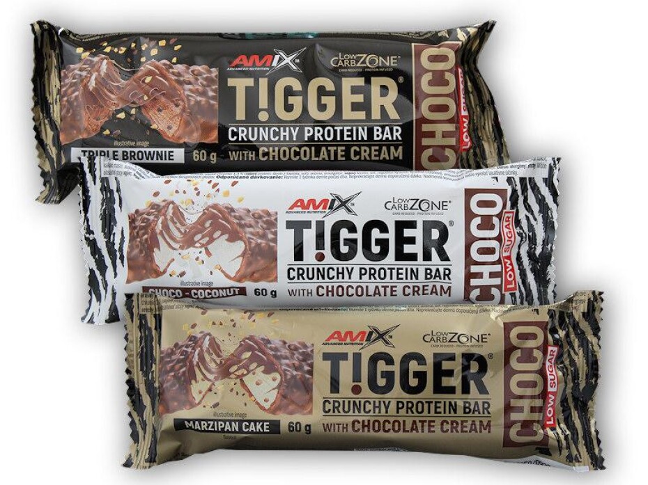 Amix Tigger Choco Crunchy High Protein Bar 60g - main (0)