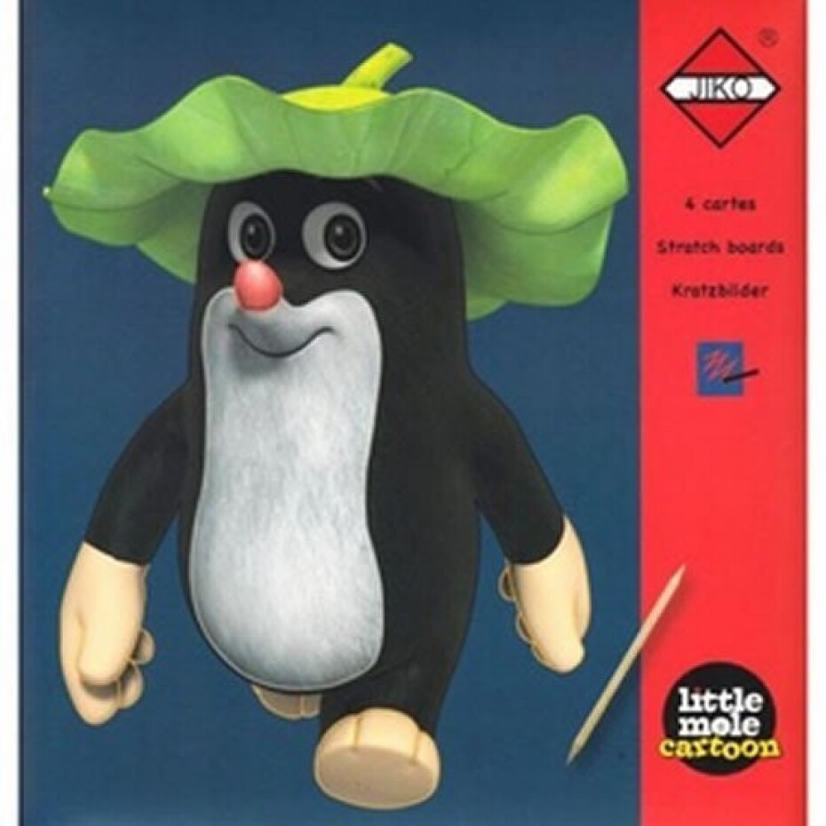 Škrabací obrázky Panda a Little Mole - červené - main (0)
