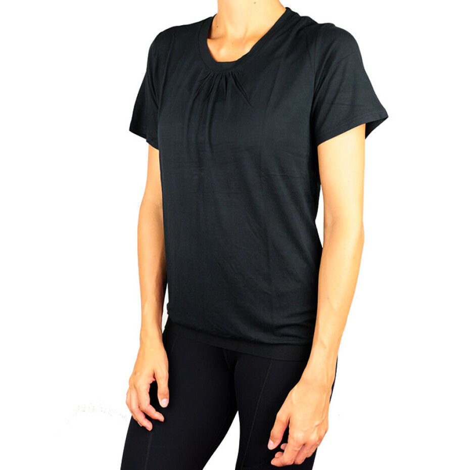 Dámské tričko Endurance  Athlecia Mentawa Loose Fit Tee Black 34 - main (2)