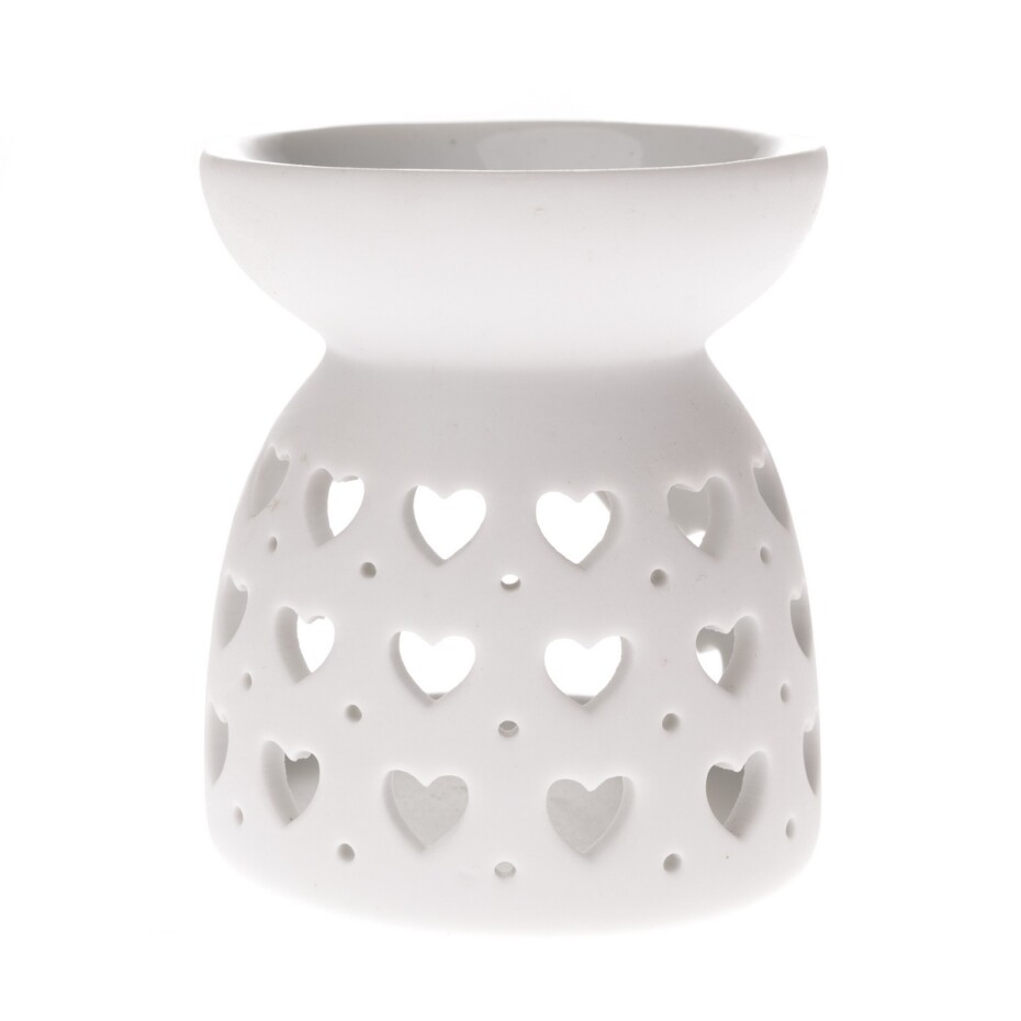 Porcelánová aromalampa Luminary bílá, 7,7 x 9 cm - main (0)