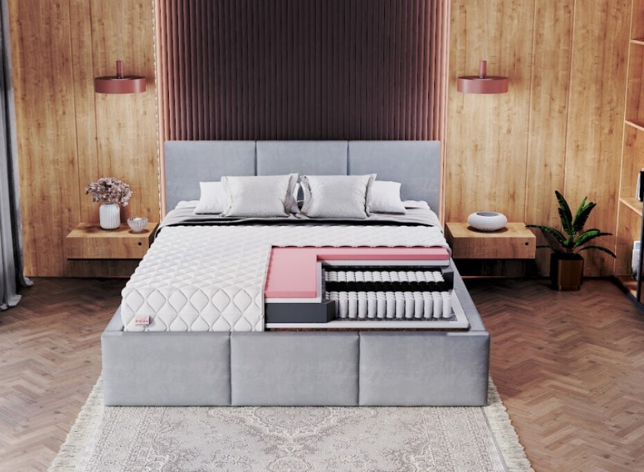 FDM Taštičková matrace VIGO Jersey | 180 x 200 cm - main (3)
