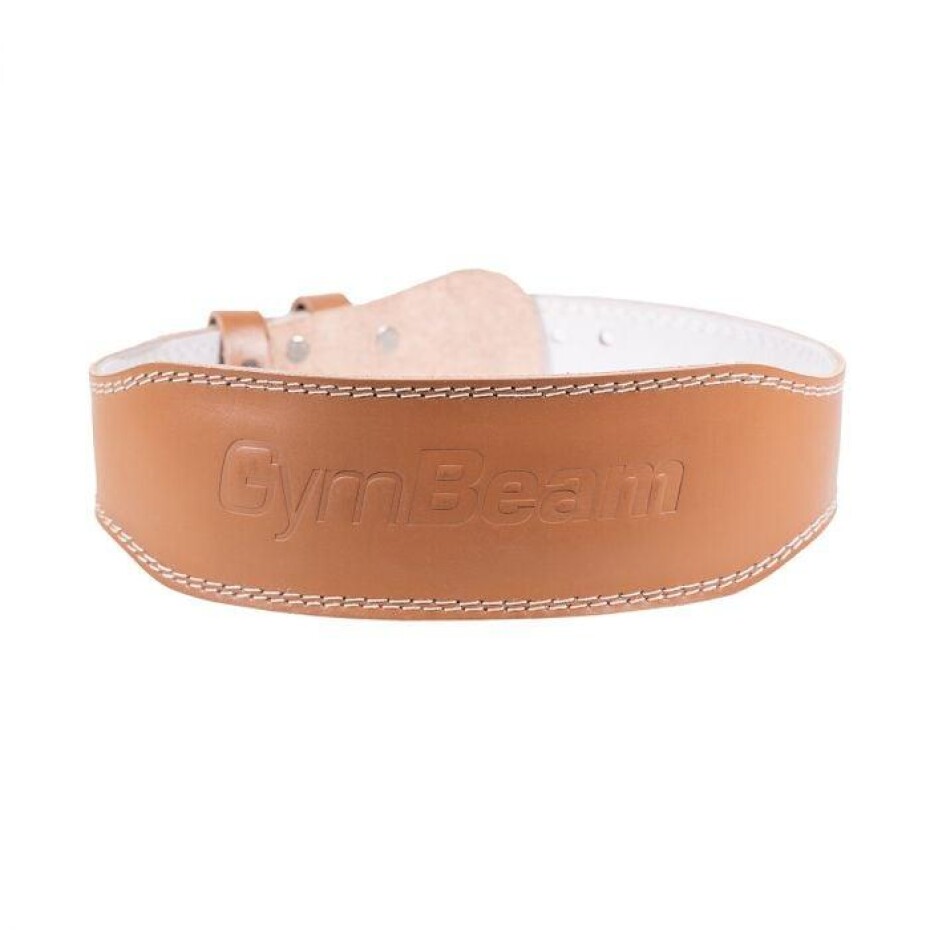 GymBeam Fitness opasek celokožený brown - main (0)