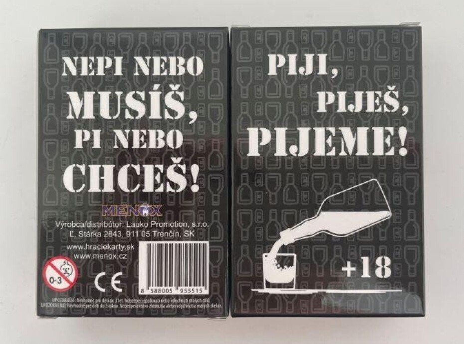 Piji, piješ, pijeme - Párty hra - Promotion Lauko - main (0)