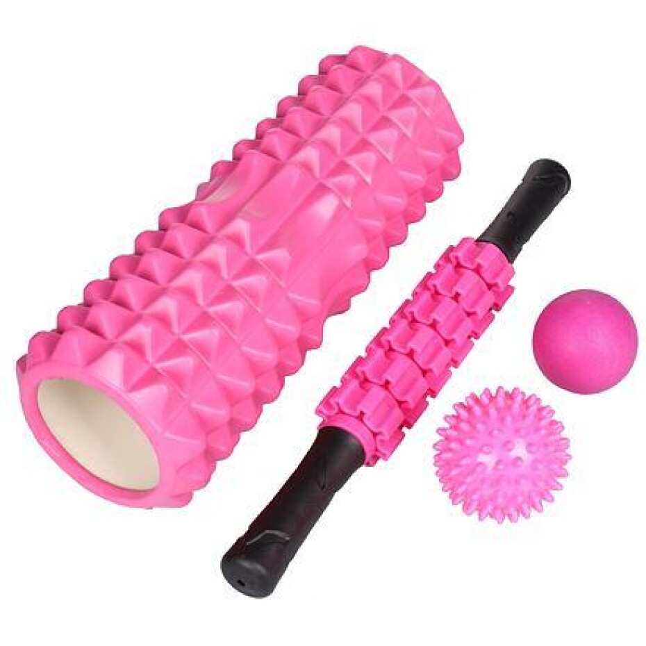 Merco Roller Set IV jóga set růžová - main (0)