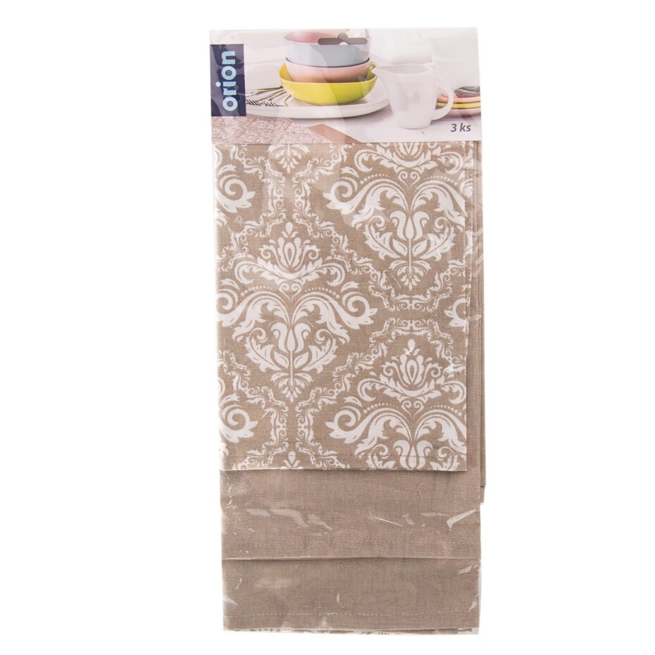 Orion Kuchyňská utěrka Beige, 50 x 70 cm, sada 3 ks - main (4)
