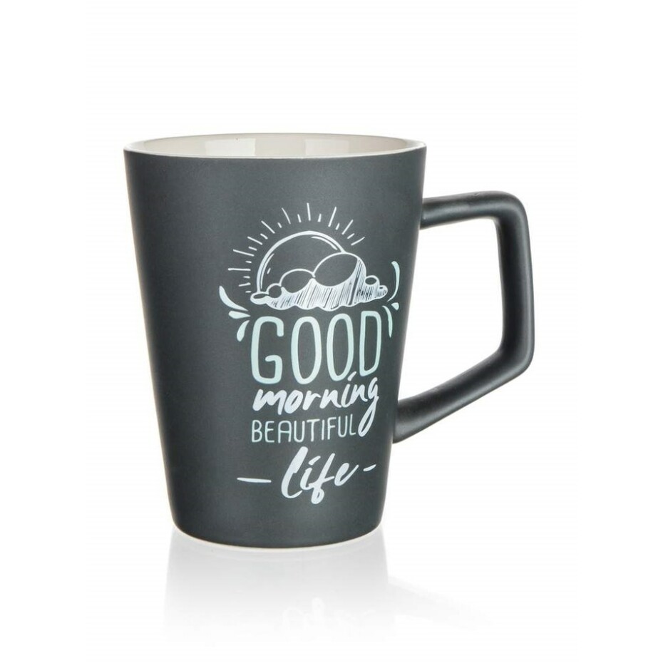 Banquet Hrnek keramický COFFEE GOOD MORNING 450 ml - main (2)