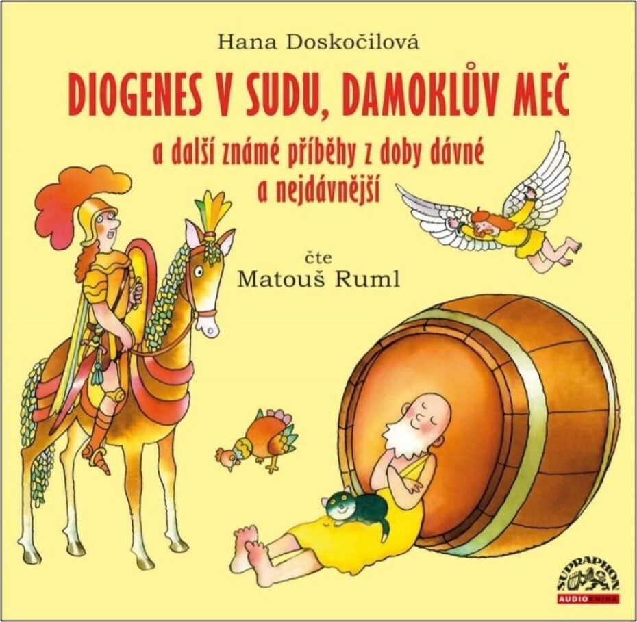 Diogenes v sudu, Damoklův meč a další známé příběhy z doby dávné a nejdávnější - CDmp3 (Čte Matouš Ruml) - Hana Doskočilová - main (0)