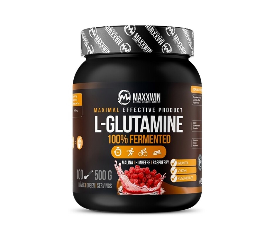 MAXXWIN L-Glutamine 100% Fermented 500 g citron - main (1)