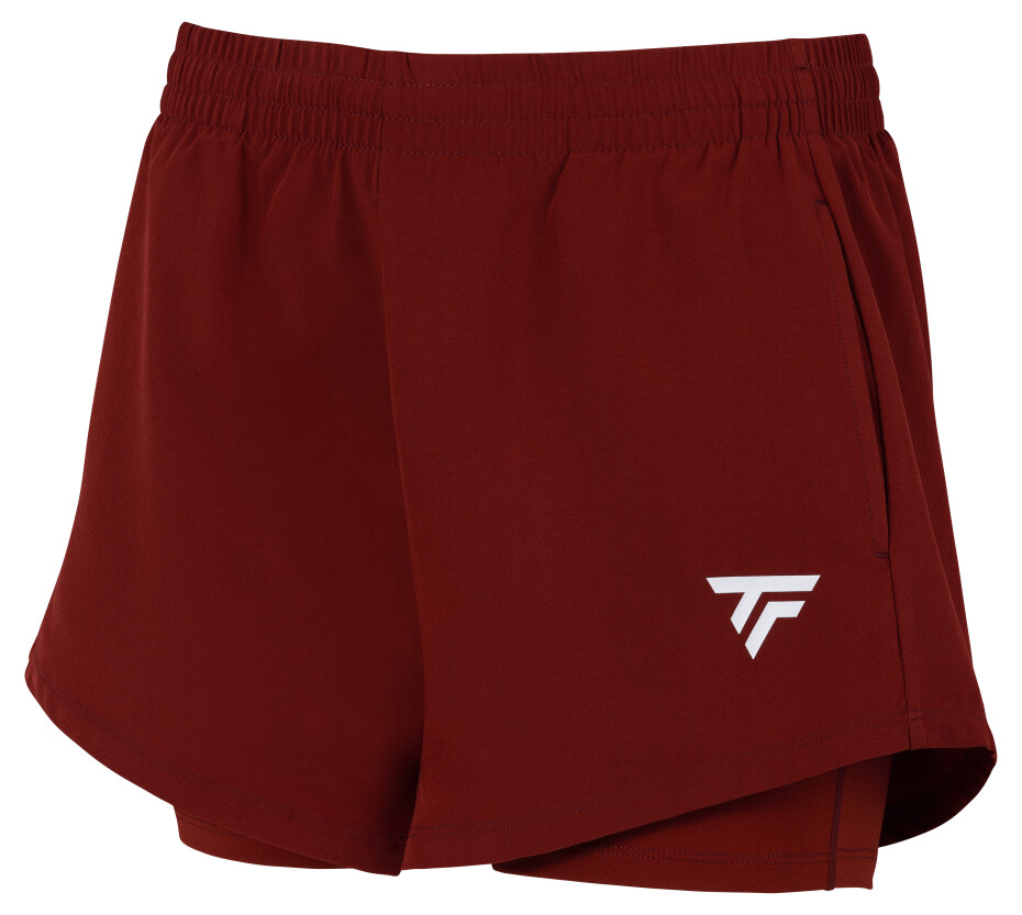 Dámské šortky Tecnifibre  Club Shorts Cardinal M - main (0)