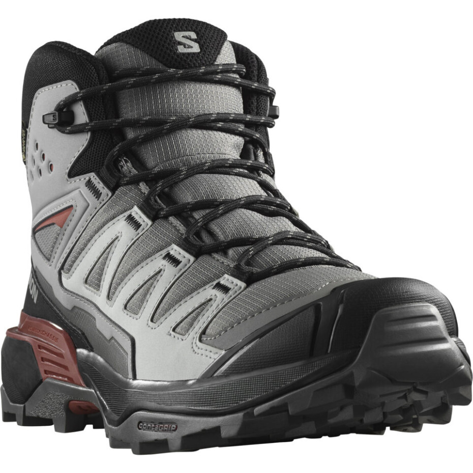 Pánská outdoorová obuv Salomon X Ultra 360 Mid Gore-Tex Pewter/Black/Burnt Henna  UK 8 - main (7)