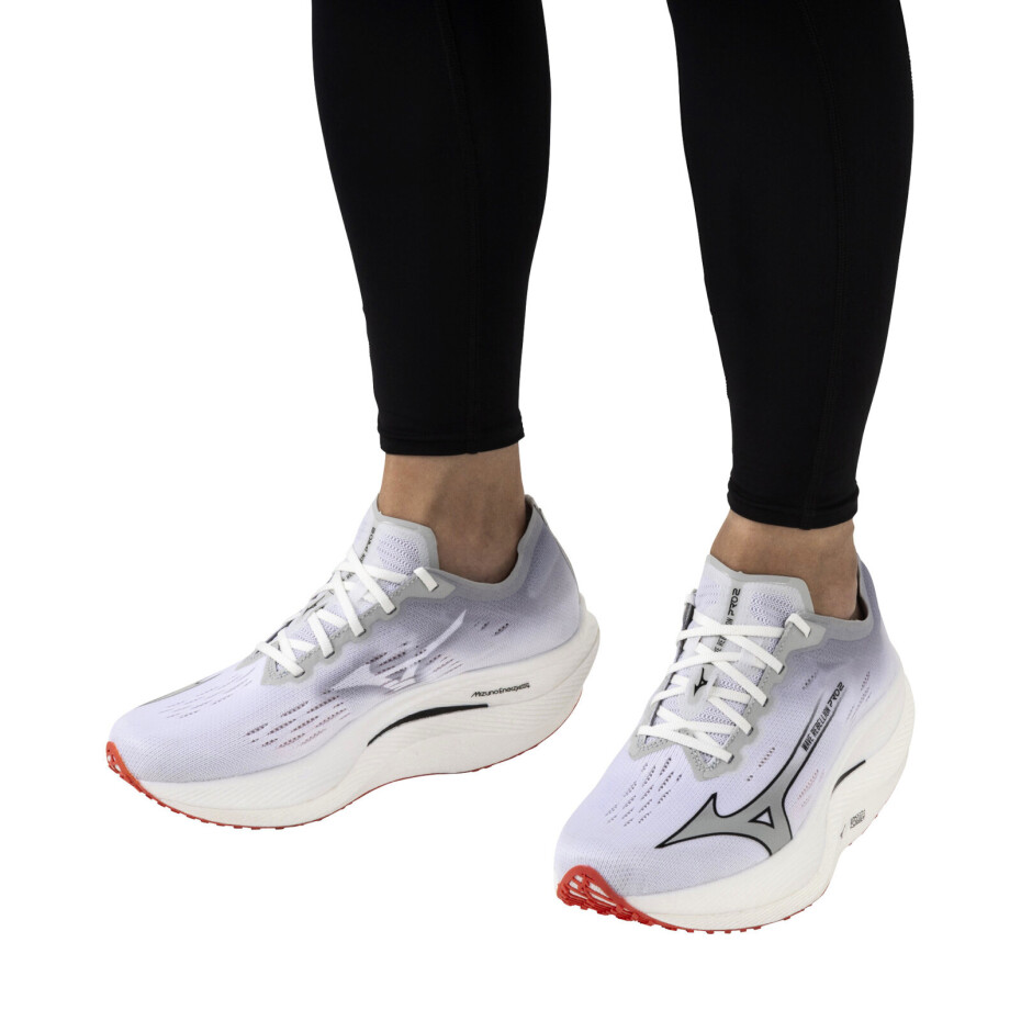 Pánská běžecká obuv Mizuno Wave Rebellion Pro 2 White/Harbor Mist/Cayenne  UK 7 - main (9)