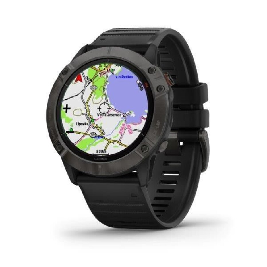 Garmin fenix6X PRO Solar, TitaniumGrayDLC/Black Band (MAP/Music) 010-02157-21 - main (27)