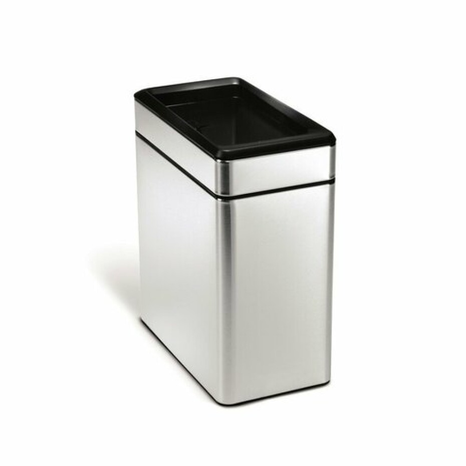 Simplehuman Hranatý otevřený koš 10 l - main (0)