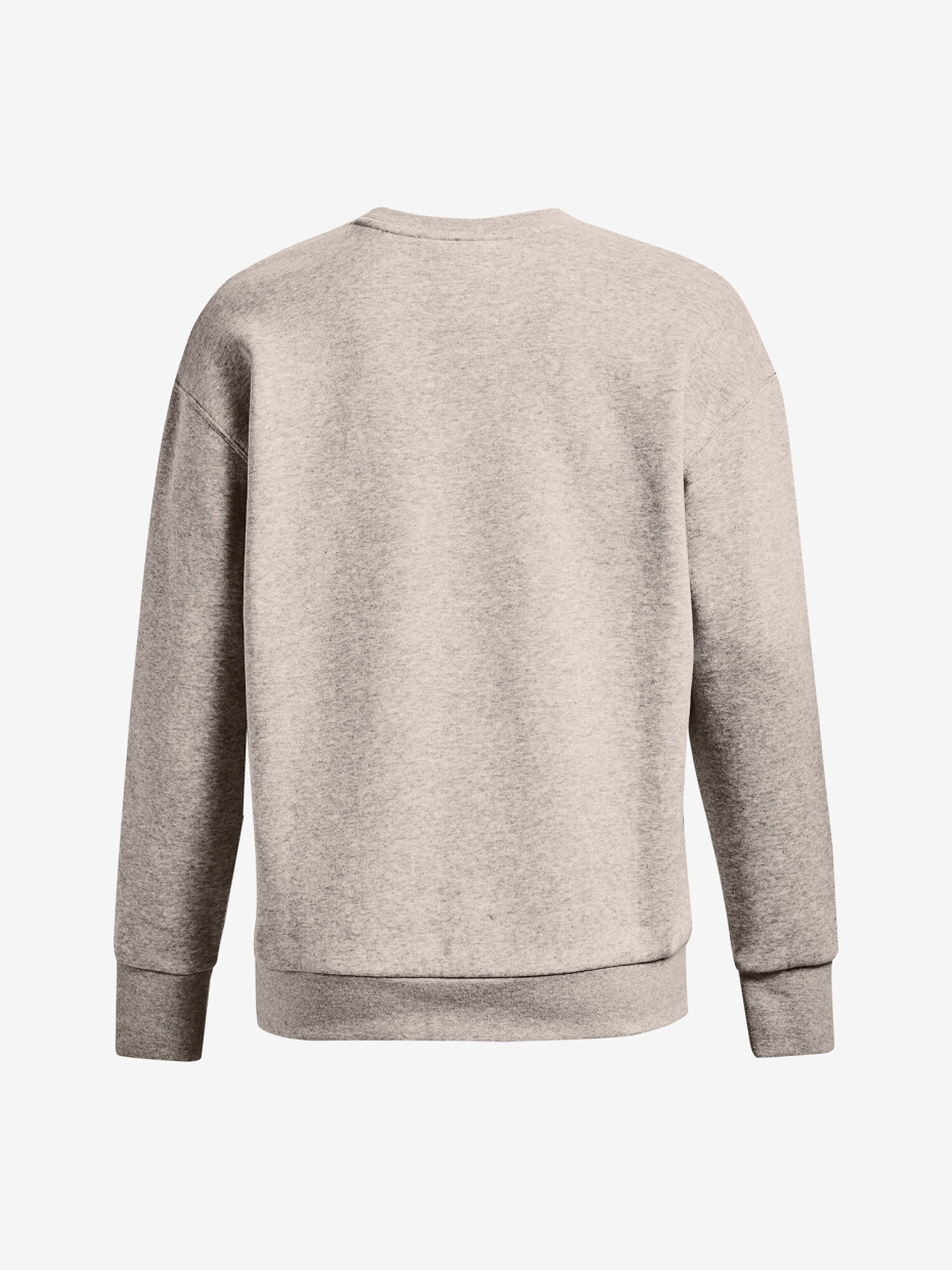 Under Armour mikina Essential Fleece Crew šedá - main (3)