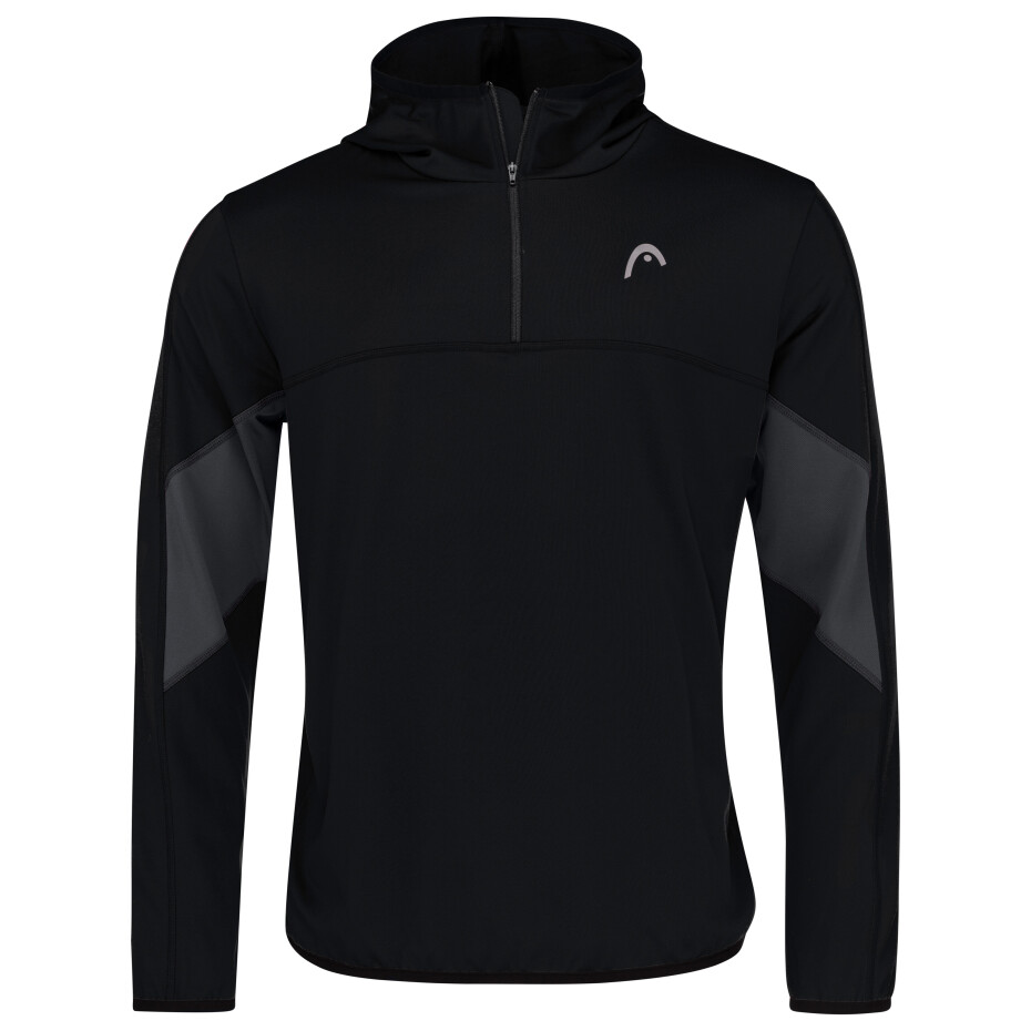 Pánská mikina Head  Club 22 Tech Hoodie Men Black M - main (0)