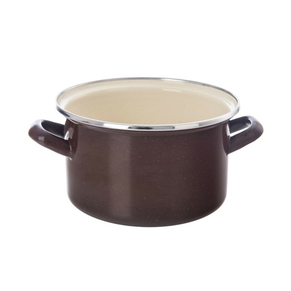 Orion Smaltovaný hrnec s lemem Brown, 2 l, 2 l - main (0)