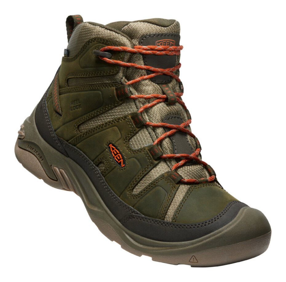 Pánská outdoorová obuv Keen Circadia Mid Wp Dark Olive/Potters Clay  US 10,5 - main (1)