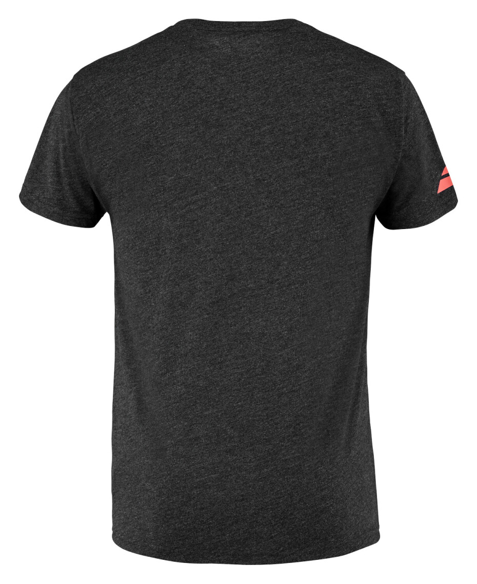 Pánské tričko Babolat  Exercise Vintage Tee Men Black Heather M - main (1)
